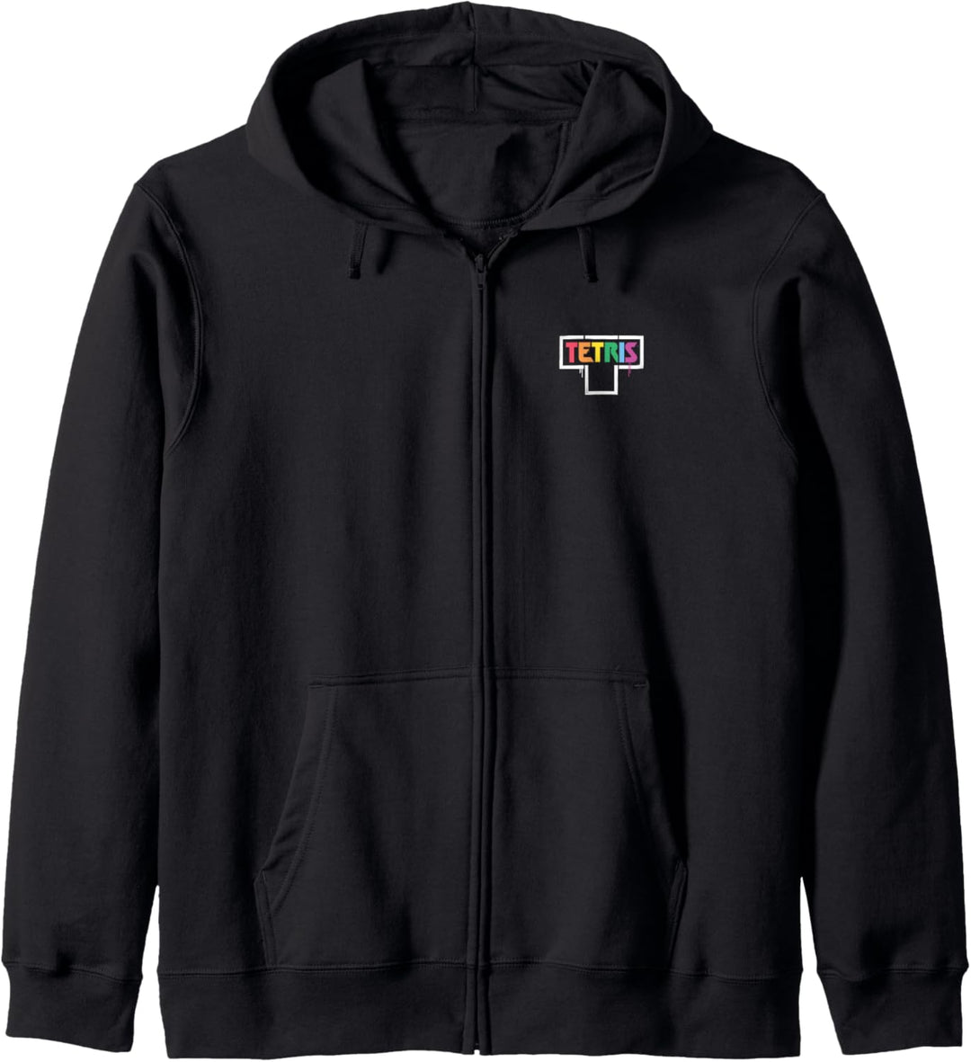 Tetris Graffiti Herzkunst Kapuzenjacke
