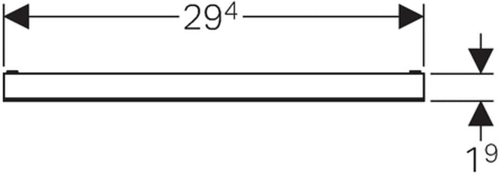 Geberit 154.338.00.1 Siphonabdeckung – Dusche Geberit,