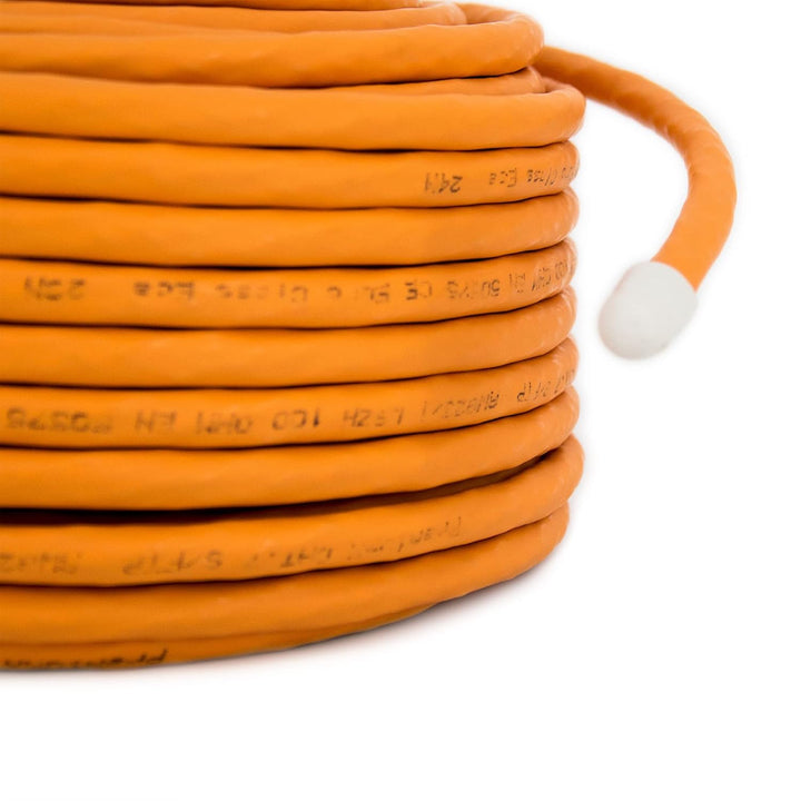 PremiumX 50m CAT 7 Netzwerkkabel Simplex LAN-Kabel Ethernet Datenkabel S/FTP PiMF PoE Eca Cat7 Verle
