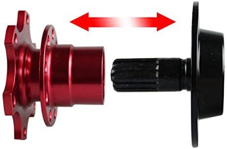 Auto-Lenkrad Schnellwechsel-Nabe Universal Racing/Rally/Motorsport Boss Hub Lenkrad-Anpassung (schwa