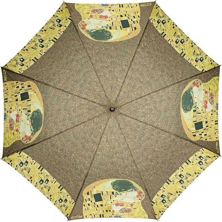 VON LILIENFELD Regenschirm Gustav Klimt: Der Kuss Auf-Automatik Damen Herren Kunst Stabil Stockschir