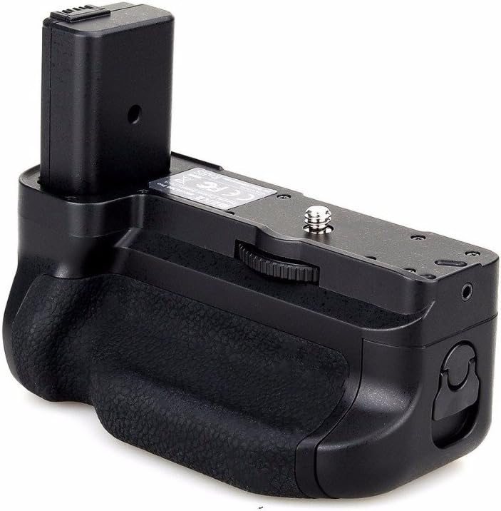Meike Vertikaler Akkugriff MK-A6300 externer Netzteilhalter für Sony Alpha A6300 A6000 Kamera, funkt