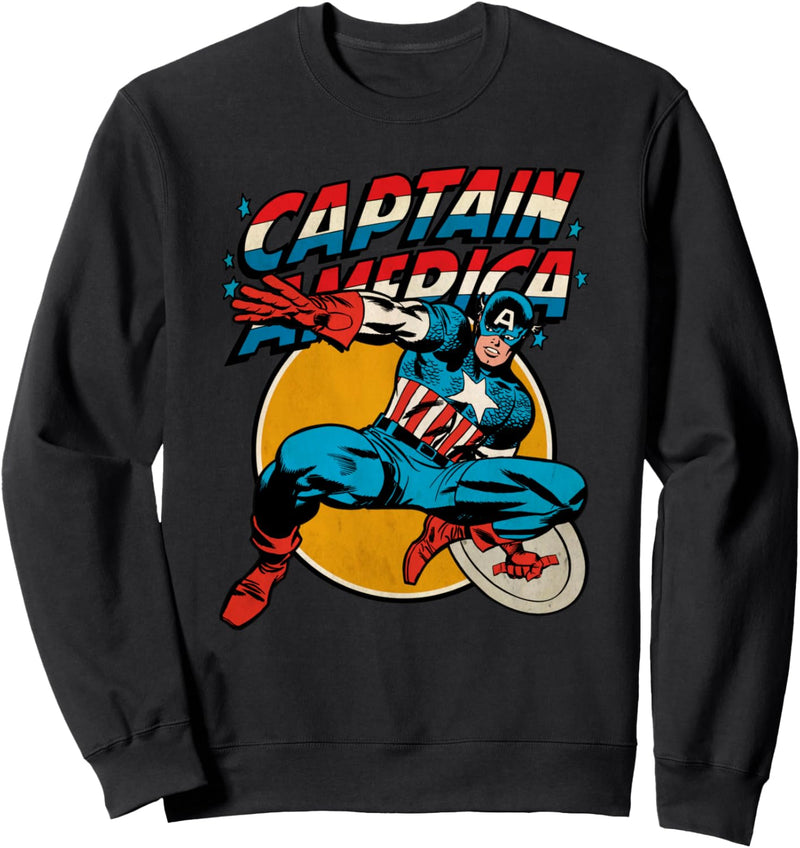 Marvel Captain America Avengers Shield Sweatshirt
