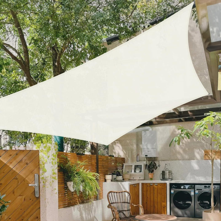 COOL AREA Sonnensegel Wasserdicht Quadratisch 2x2m Sonnenschutz UV Schutz Windschutz,Geeignet für Au