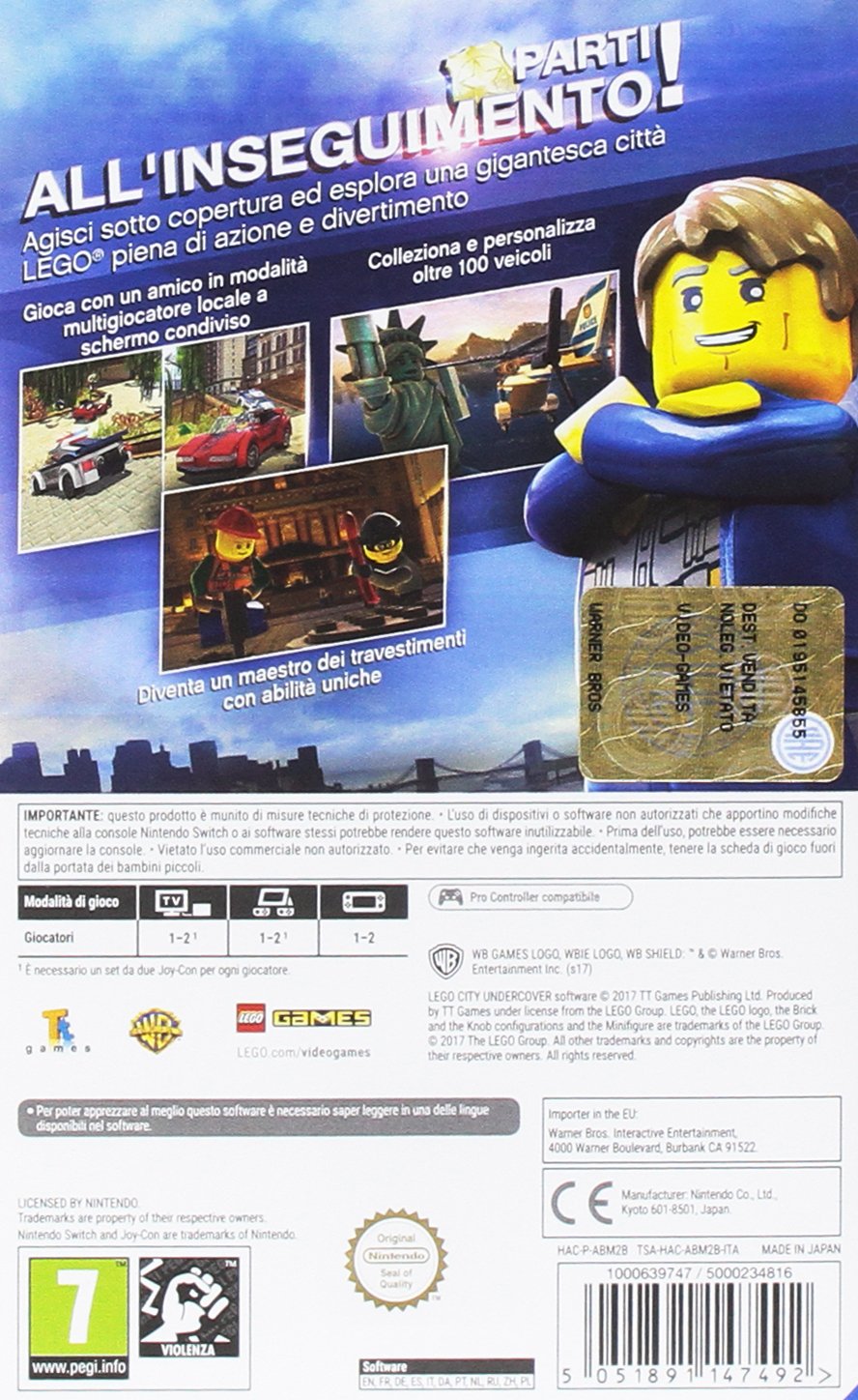 Warner Bros. Warner LEGO City Undercover