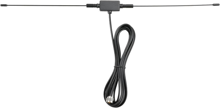 Superbat FM/AM UKW Antenne Dipolantenne mit Teflon-Beschichtung | F-Stecker mit 3m Verlängerungskabe