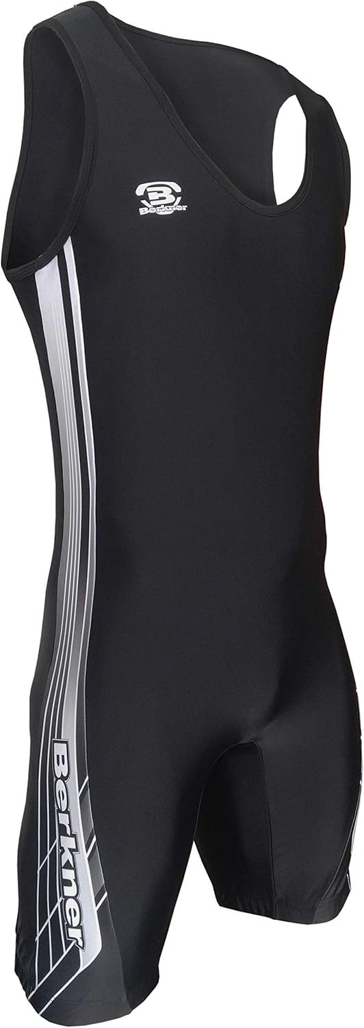 Gewichtheben Singlet Anzug Trikot Gladiator V2 für Männer, Gewichtheber & Powerlifter (M) 69-77kg