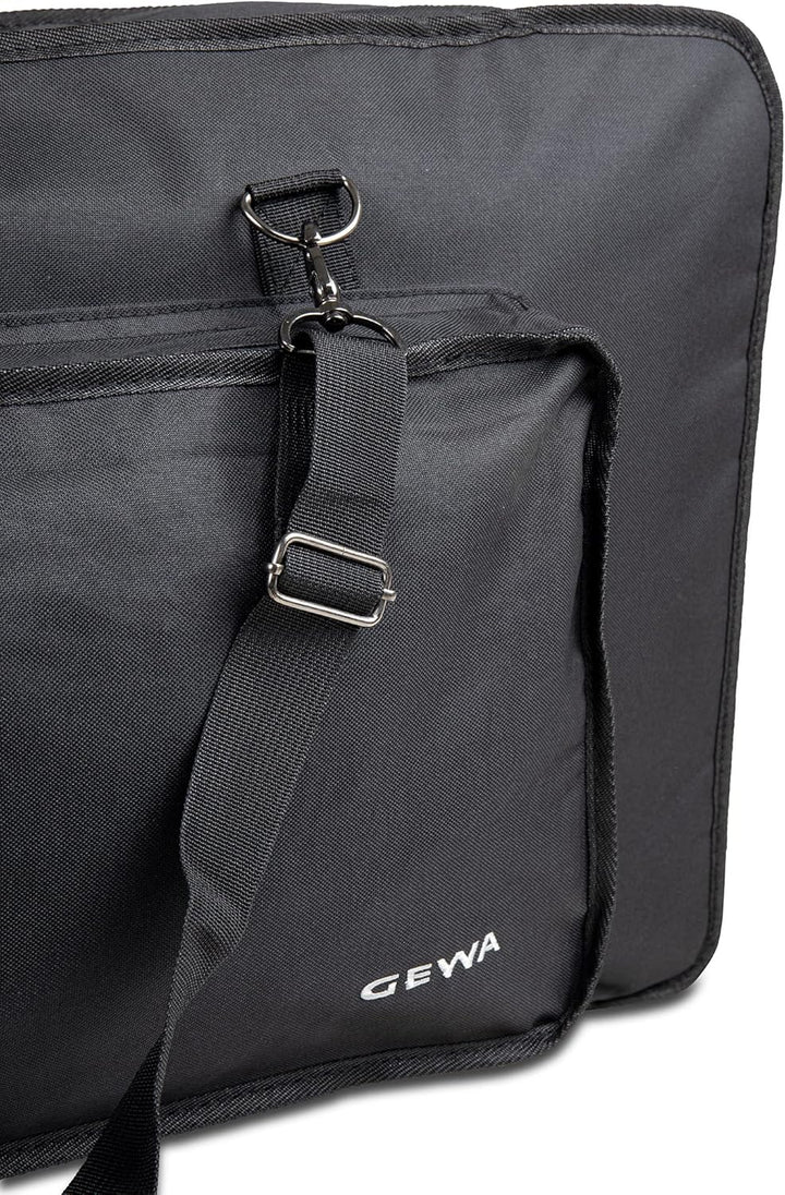 Keyboard Gig Bag Basic, 102x40x14 cm , mit Notentasche, schwarz, reiss- und wasserfest 102 x 40 x 14
