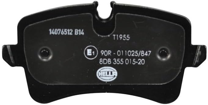 HELLA PAGID 8DB 355 015-201 Bremsbelagsatz - T1955 - Dicke/Stärke: 17.5mm - Bremssystem: Lucas - ink