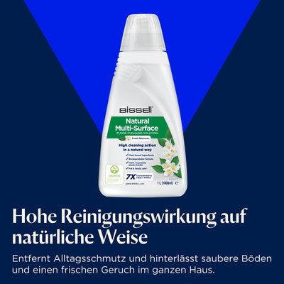 BISSELL CrossWave HF2 | Nass- und Trockensauger | Für Hartböden | Zwei Wassertanks | Leicht und Einf