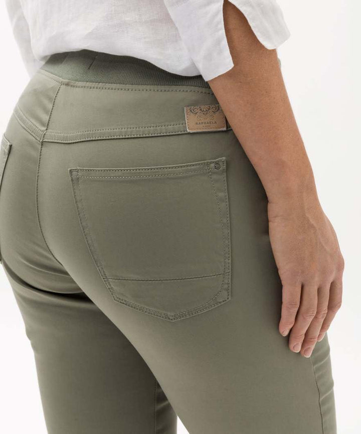 Raphaela by Brax Damen Pamina Fun Super Dynamic Cotton Pigment Jeans 29W / 30L Thyme, 29W / 30L Thym