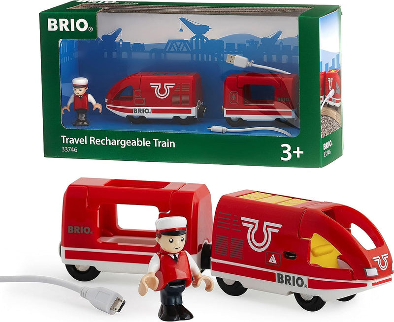 BRIO 33746 - Roter Akku-Reisezug