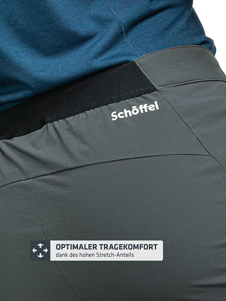 Schöffel Herren Shorts Hestad M, kurze Wanderhose mit elastischem Bund, schnell trocknende Outdoor H