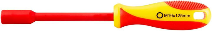 NEO TOOLS VDE Steckschlüssel-Satz Isoliert 5-tlg. | für Aussensechskantschrauben 5,5mm 7mm 8mm 10mm