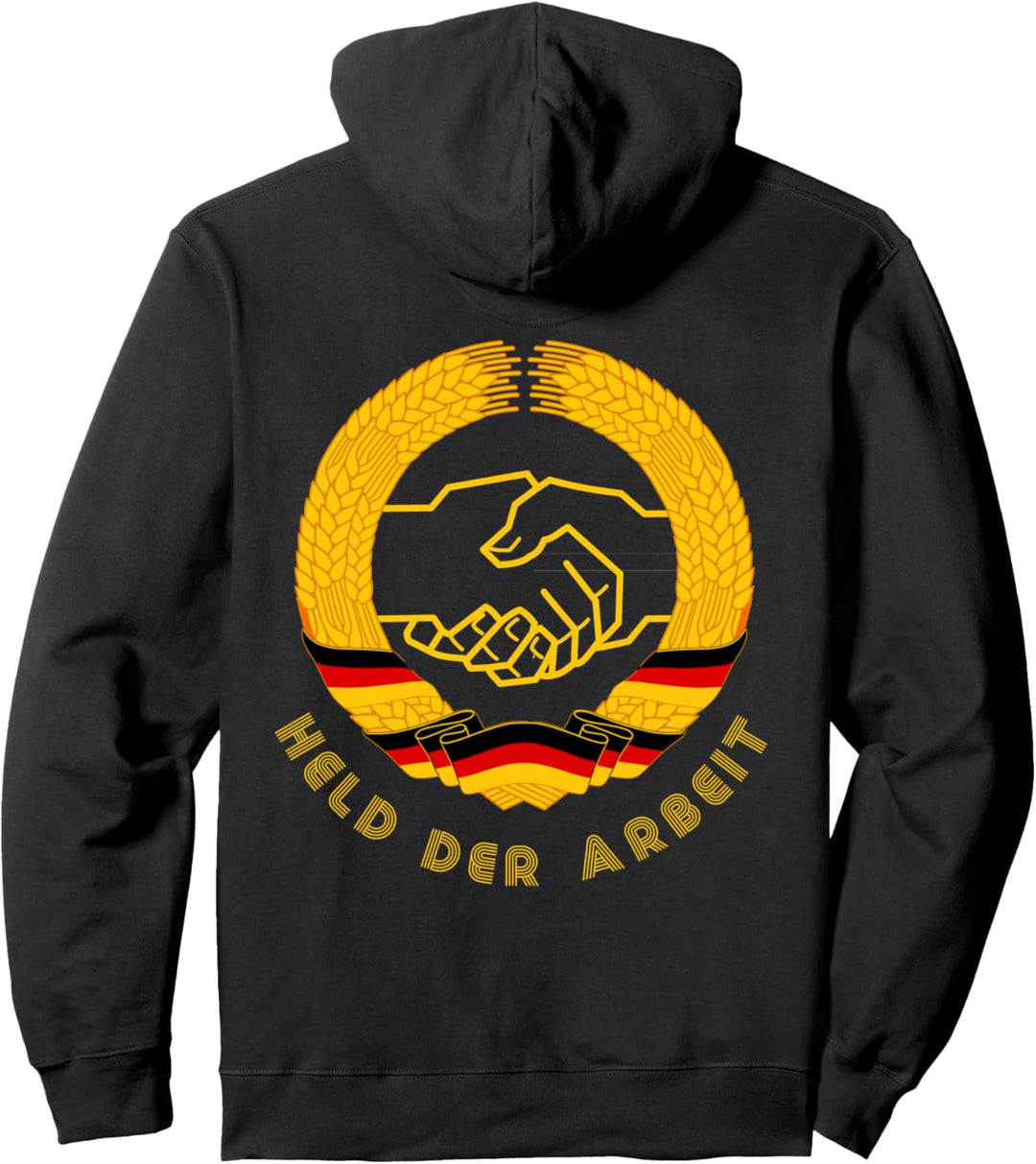 Held Der Arbeit | DDR | Fun Pullover Hoodie