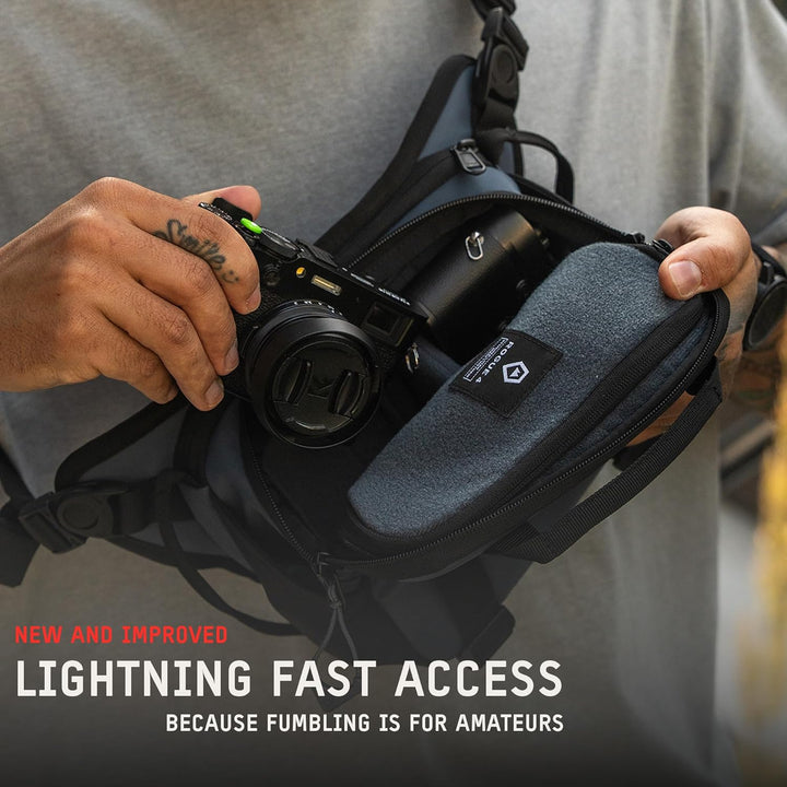 WANDRD ROGUE Sling V2: Wetterfeste Alltagstasche mit blitzschnellem Zugriff, anpassbarem Innenraum,