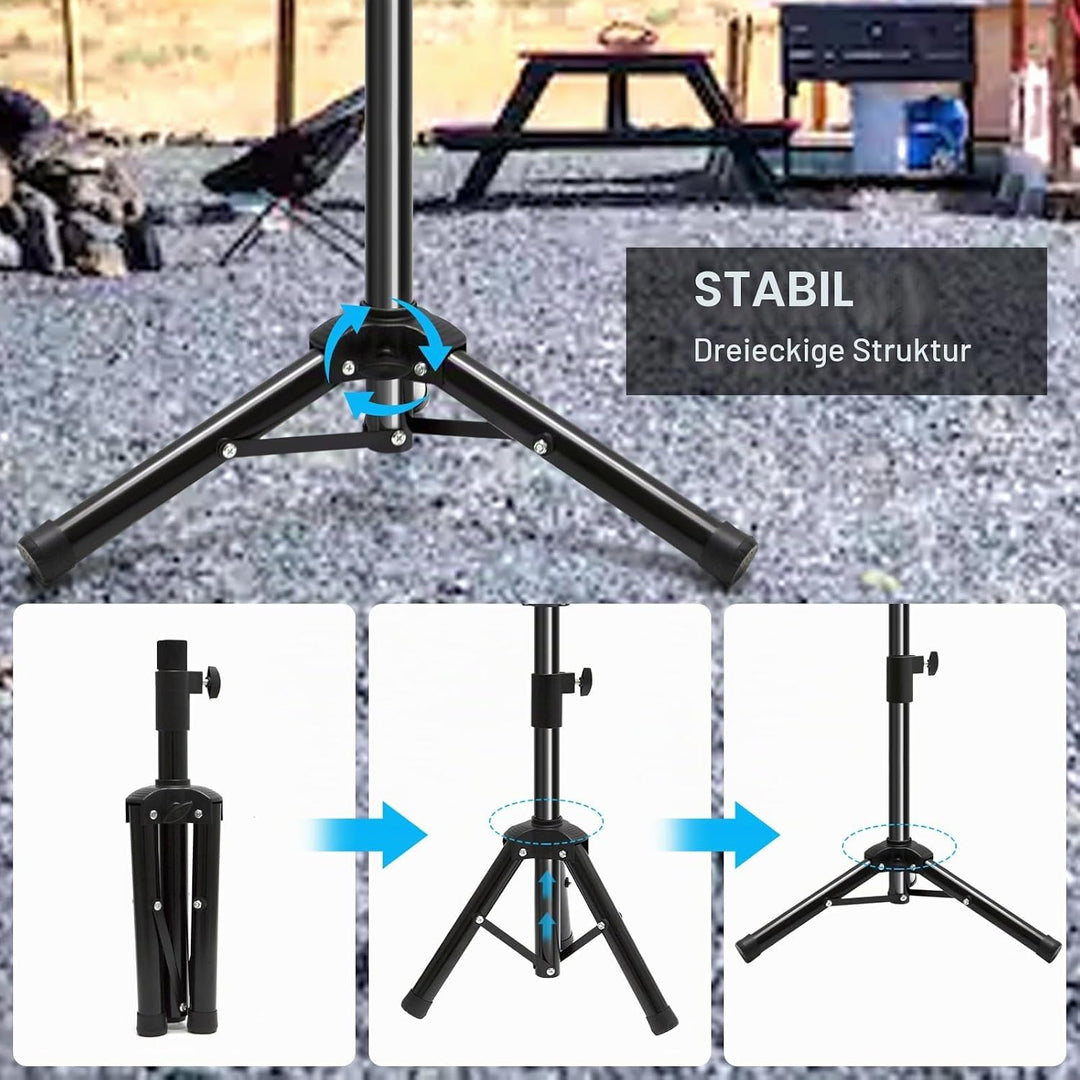 Gen 3 Stativständer, Tragbares kompatibel mit Starlink Gen 3 Montageset, Klappbarer Metall-Starl-Ink