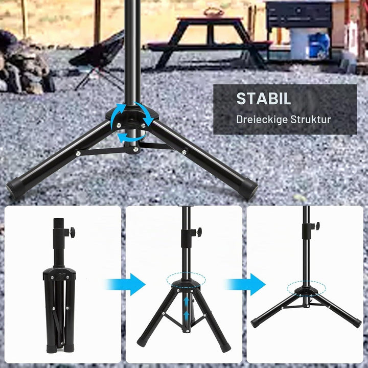 Gen 3 Stativständer, Tragbares kompatibel mit Starlink Gen 3 Montageset, Klappbarer Metall-Starl-Ink