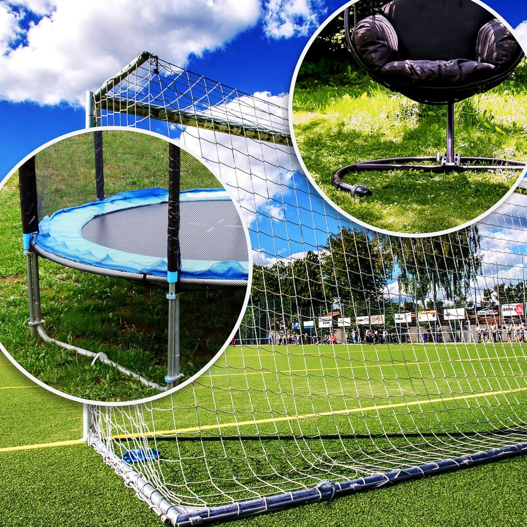 COM-FOUR® 16x XL Bodenanker aus massivem Stahl, J-Form 40 cm, Ø 1 cm – verzinkte Erdanker für Zelt,