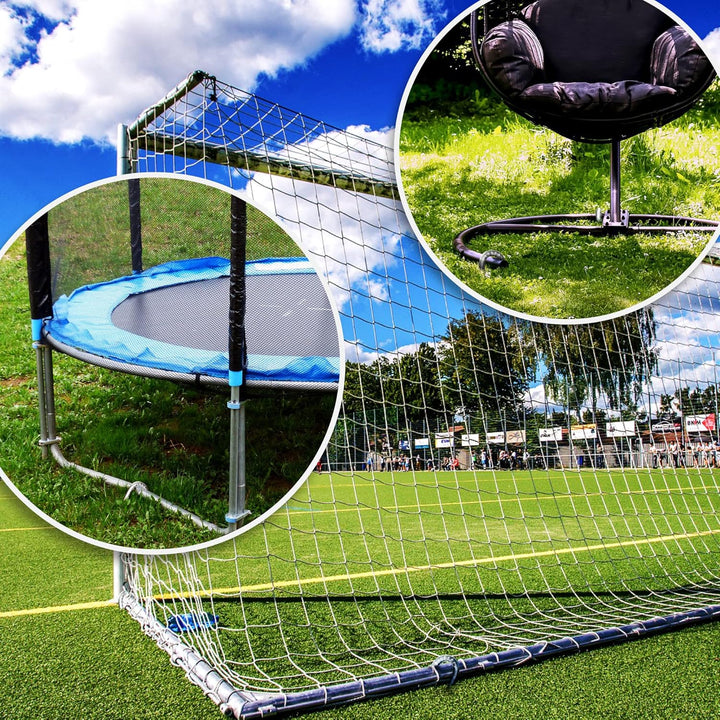 COM-FOUR® 16x XL Bodenanker aus massivem Stahl, J-Form 40 cm, Ø 1 cm – verzinkte Erdanker für Zelt,