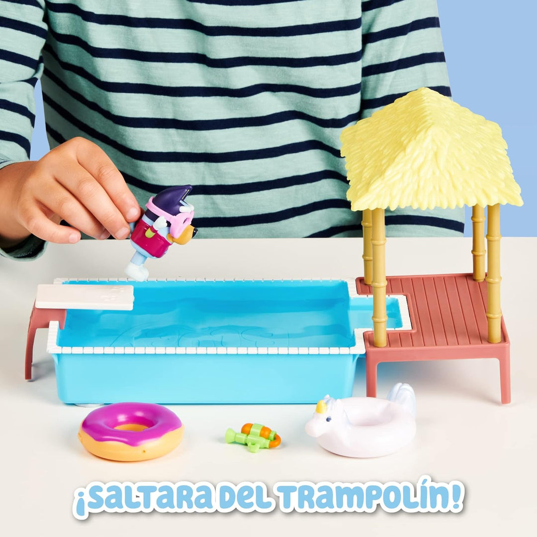 Bluey BLY22000 Playset Pool, bunt, Talla única