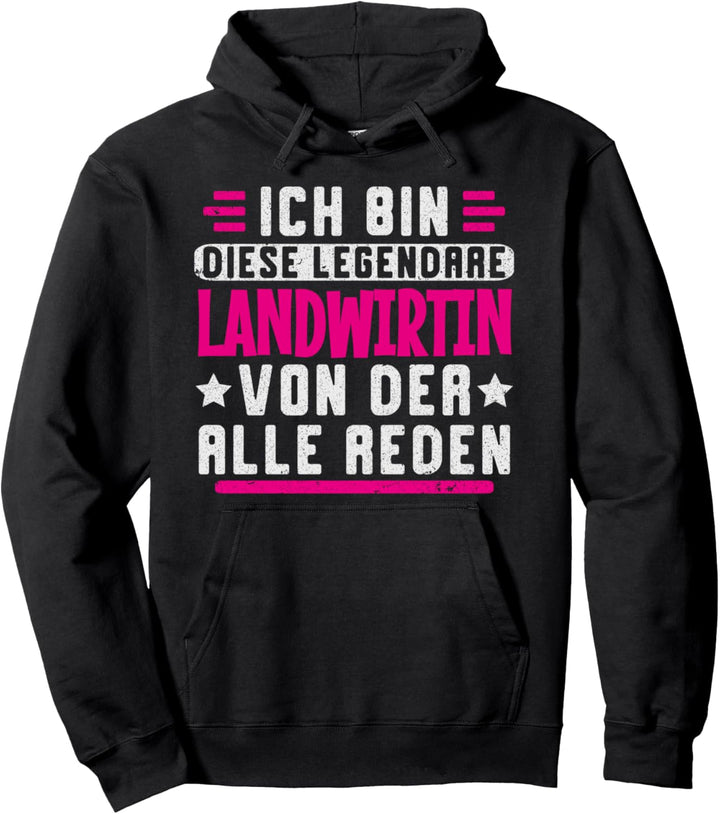 Mama Legende Frauen Beruf Landwirtin Spruch Pullover Hoodie