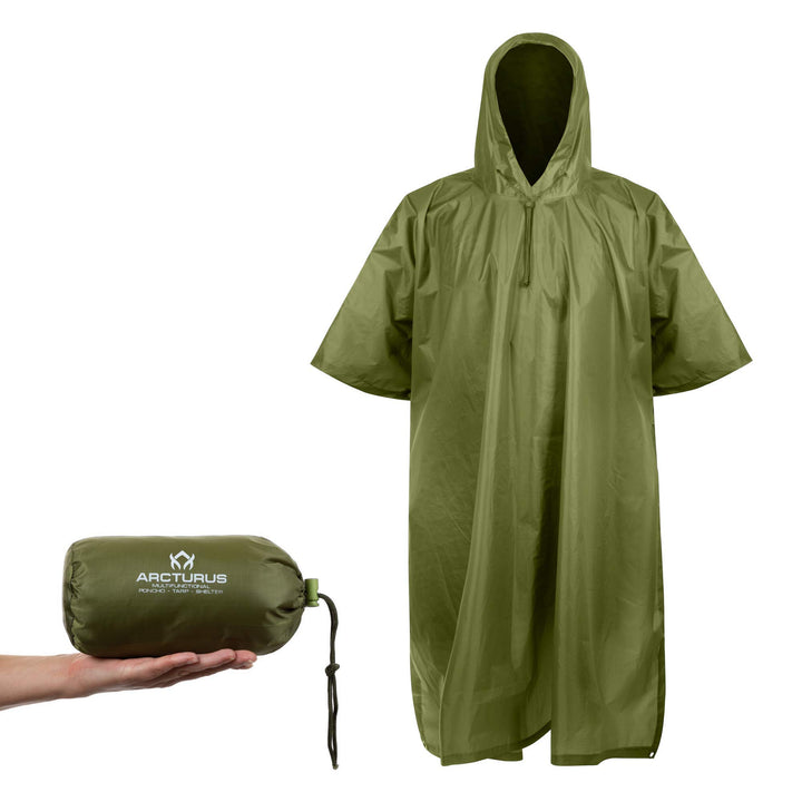 Arcturus Regen und nasses Wetter, Mehrzweck-Grundtuch Olive, Olive