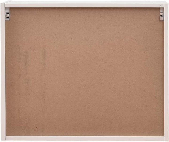 Shally Dogan Küchenhängeschrank mit Ribalto, Holz, Weiss, 60x32x49cm, Weiss