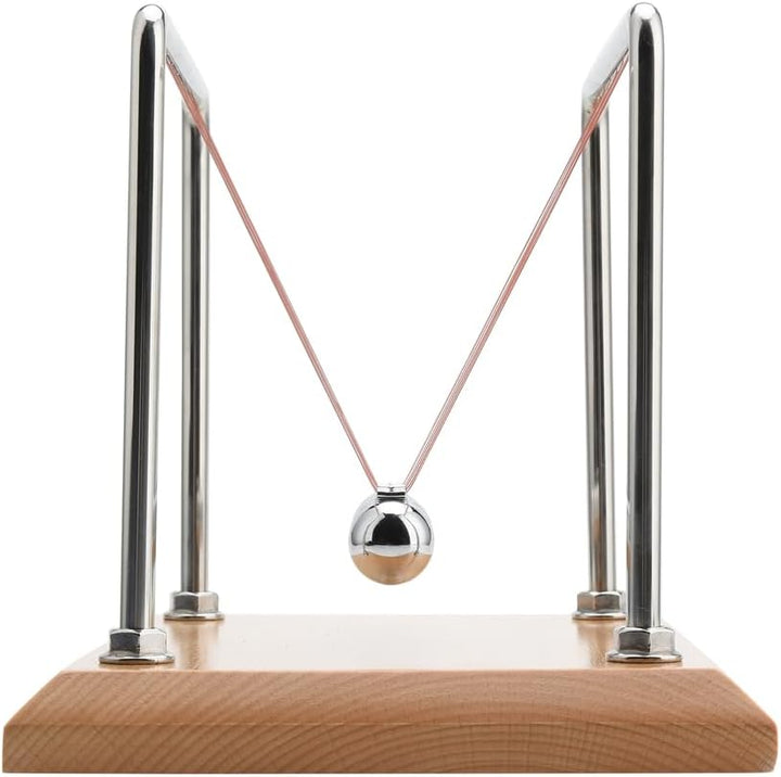 CERROPI Newton Cradle | Newton Pendel Hochwertig | Kugelstosspendel Unendlich mit 7 Kuglen | Klassic