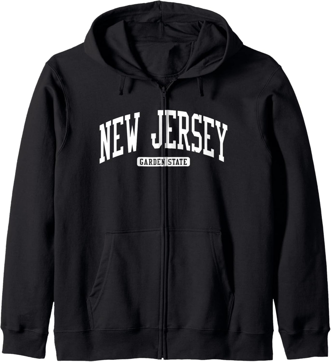Im Stil der New Jersey College University Kapuzenjacke