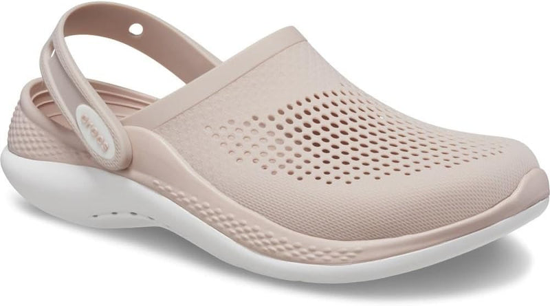 Unisex Literide 360 Clog, Pink Clay White