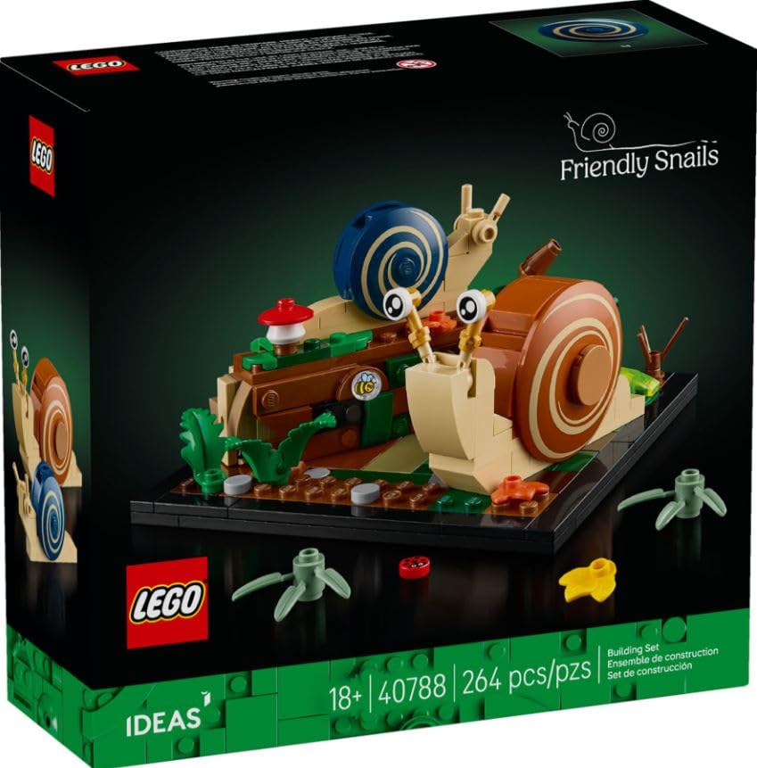 LEGO® Ideas 40788 – Niedliche Schnecken - limitiertes und Exklusives Set