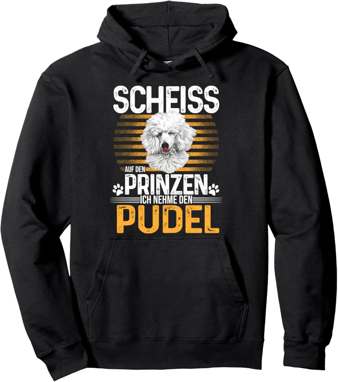 Pudel Hund Geschenke Damen Herren Hunderasse Pullover Hoodie