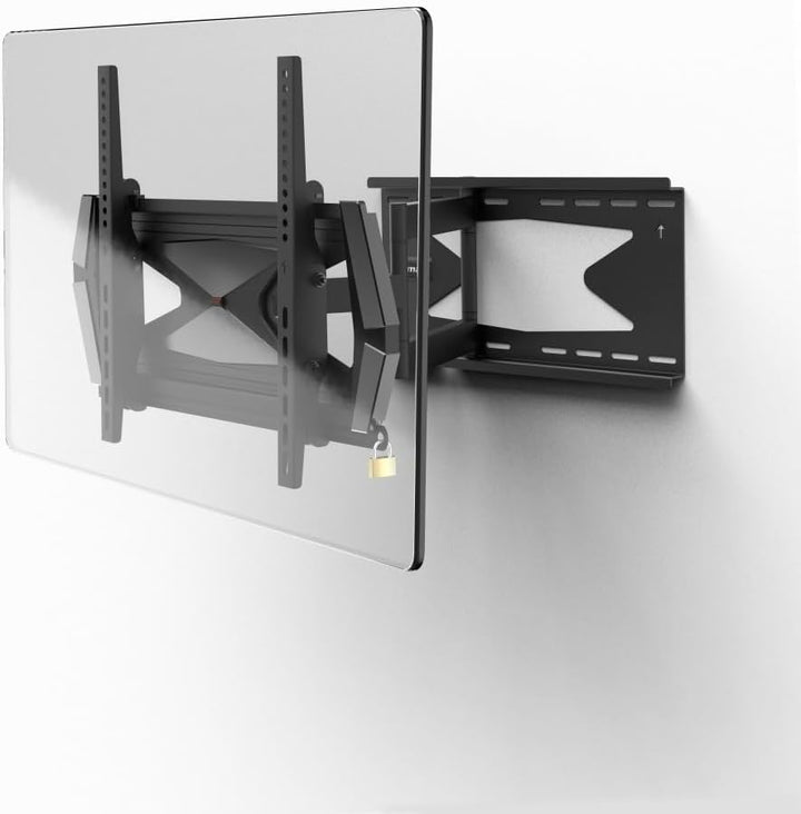 Hama TV Wandhalterung schwenkbar, neigbar, mit Diebstahlschutz (TV Wandhalterung 32-65 Zoll, VESA 30