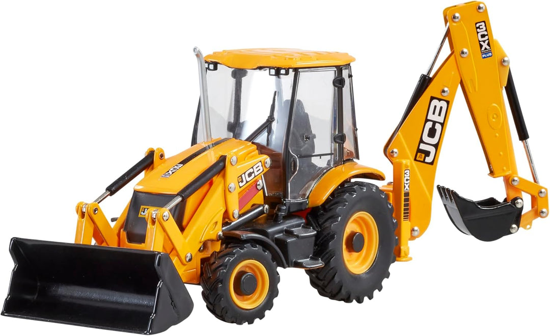 Britains JCB 3CX SiteMaster Plus Baggerlader - Diecast Construction Toy Tractor - Britains Farm Toys