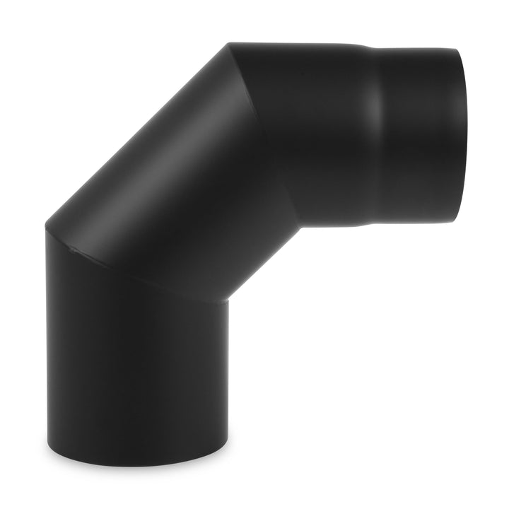 Ø 120 mm - Bogen 90° Schwarz Bogen 90° - Ø 120mm Schwarz
