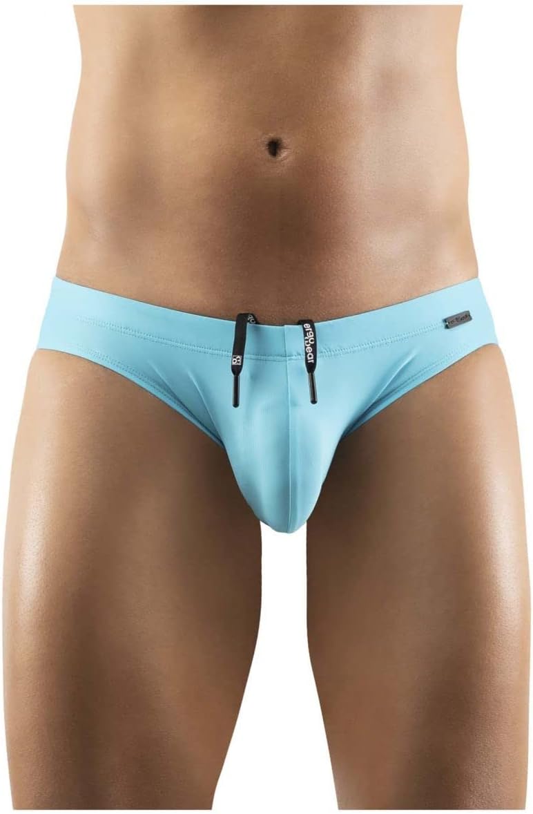 ErgoWear Herrenbadehose S Neon Aqua, S Neon Aqua