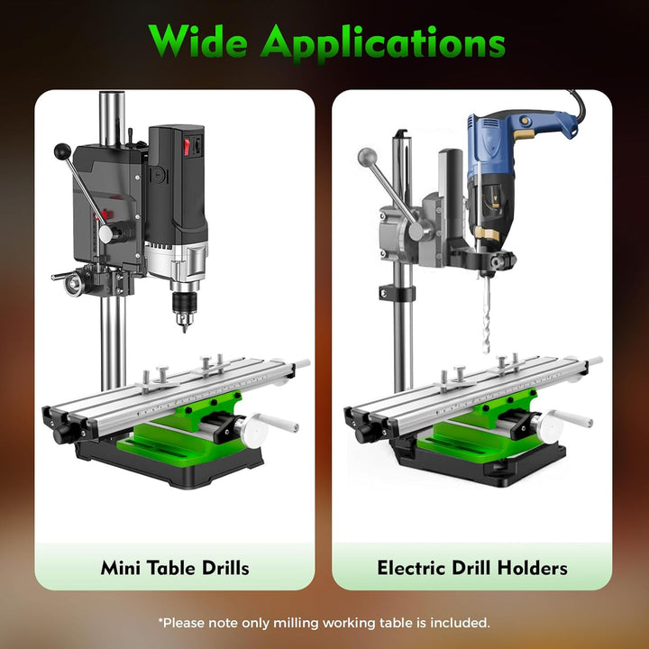 TESUGN Fräsmaschine Multifunktions Arbeitstisch, Mini Multifunktion Arbeitstisch Fräsen Arbeiten Kre
