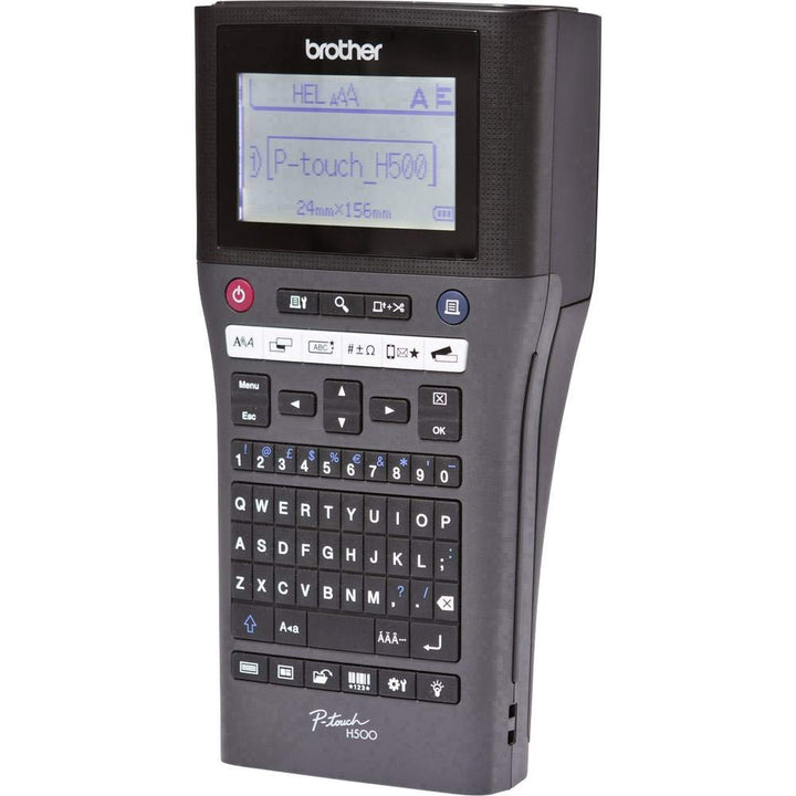 Brother PT-H500 Beschriftungsgerät inklusive USB-Schnittstelle (für 3,5 bis 24 mm breite TZe-Schrift