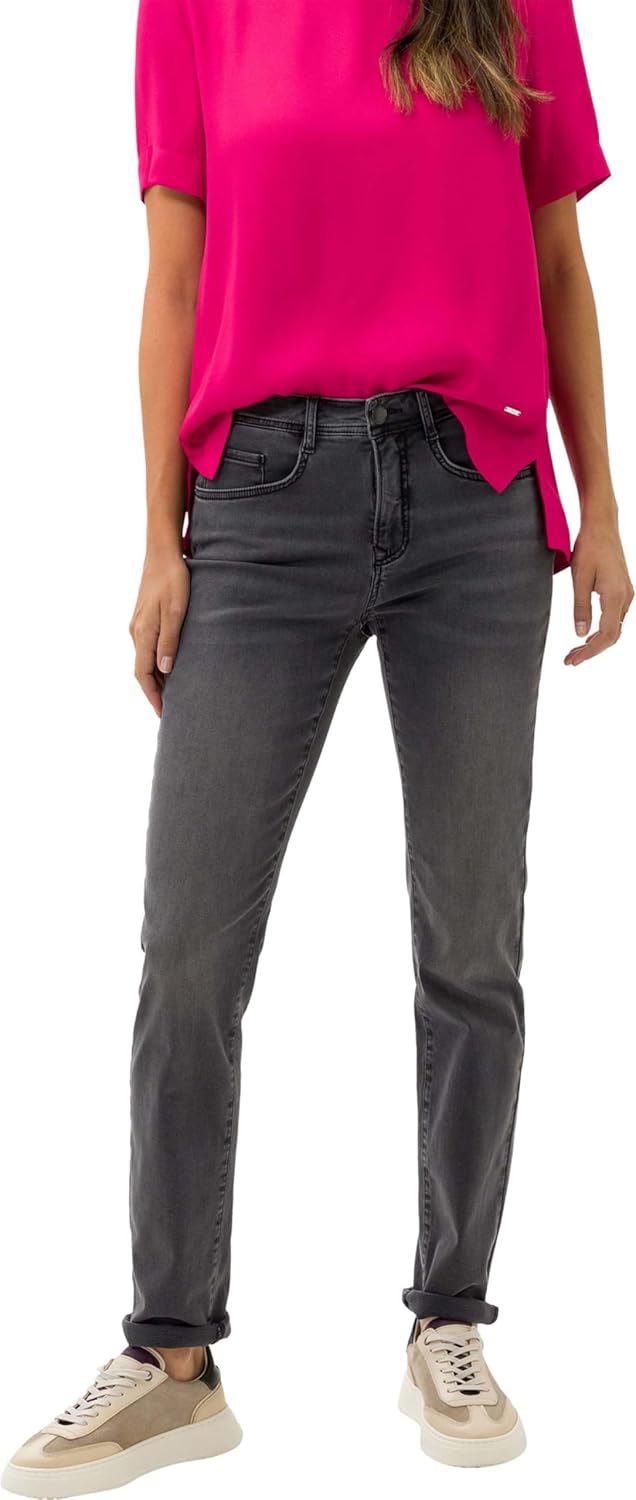 BRAX Damen Style Mary Blue Planet Jeans 31W / 32L Used Black Black, 31W / 32L Used Black Black