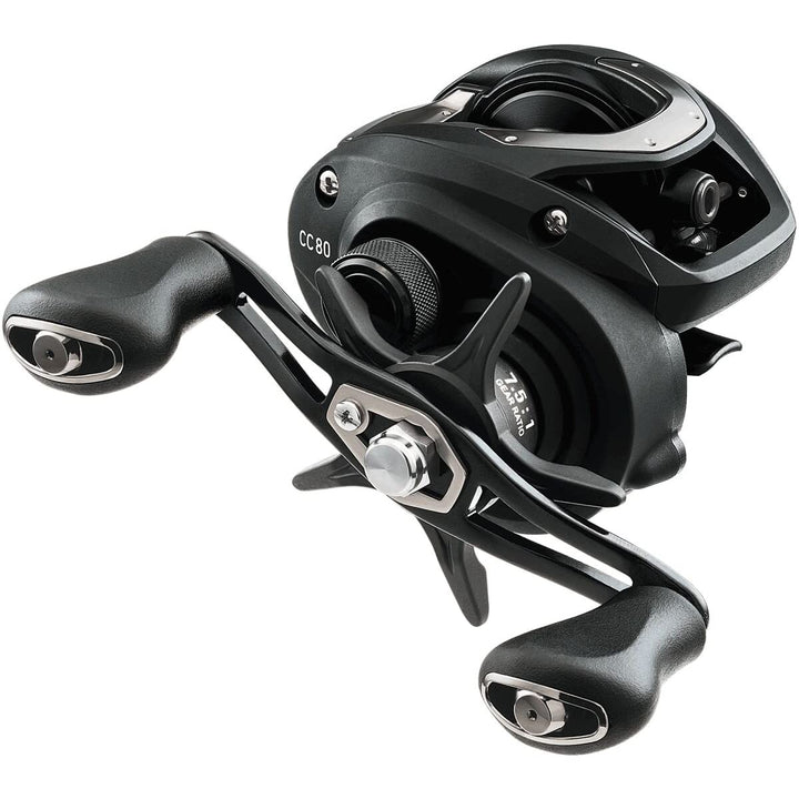 Daiwa CC80 Baitcastrollen Rechte Hand, 7,5:1, Rechte Hand, 7,5:1