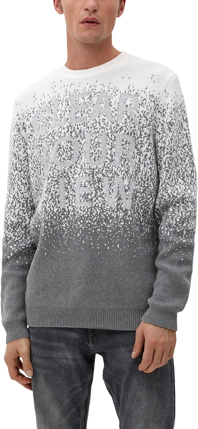 s.Oliver Herren Pullover, 3XL Wei&#xDF;