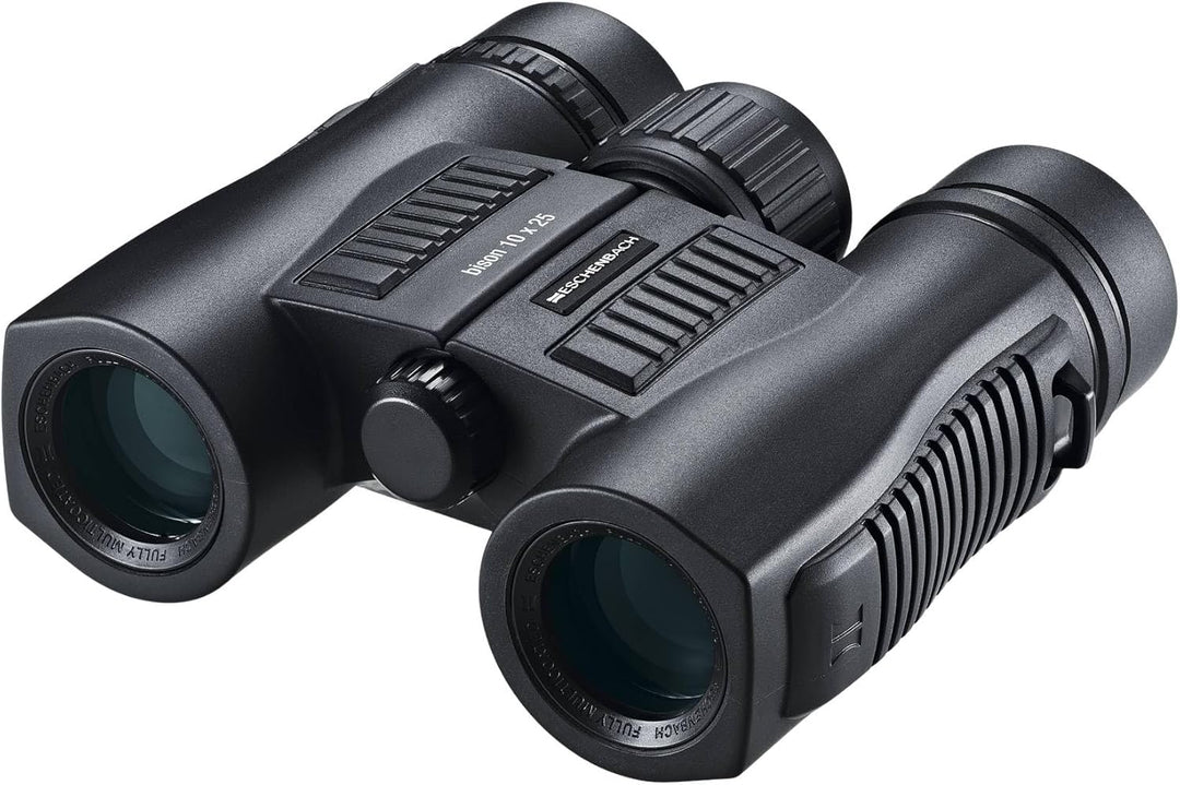 Eschenbach Optik Bison Fernglas 10x25 - Präzision und Robustheit für Outdoor-Aktivitäten, Naturbeoba