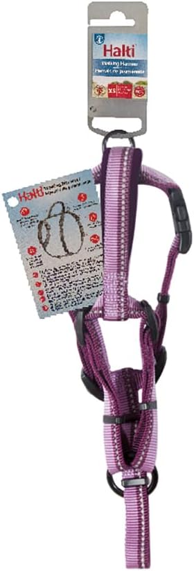 HALTI Walking Hundegeschirr – Mit weichem Neopren-gefüttertem Griff, 5 verstellbare Riemen und 3M-Re