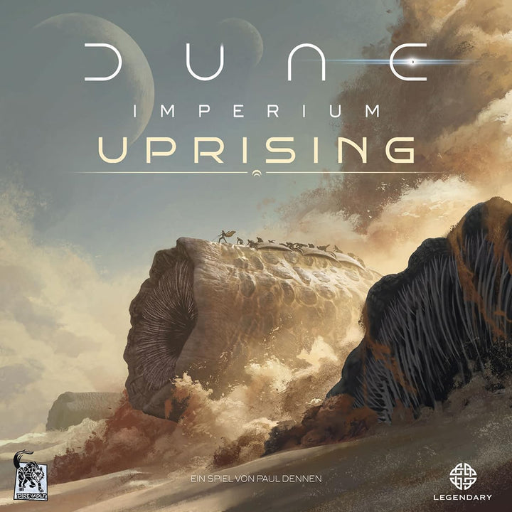 Dire Wolf Digital, Dune: Imperium – Uprising, Erweiterung, Kennerspiel, Strategiespiel, 1-6 Spieler,