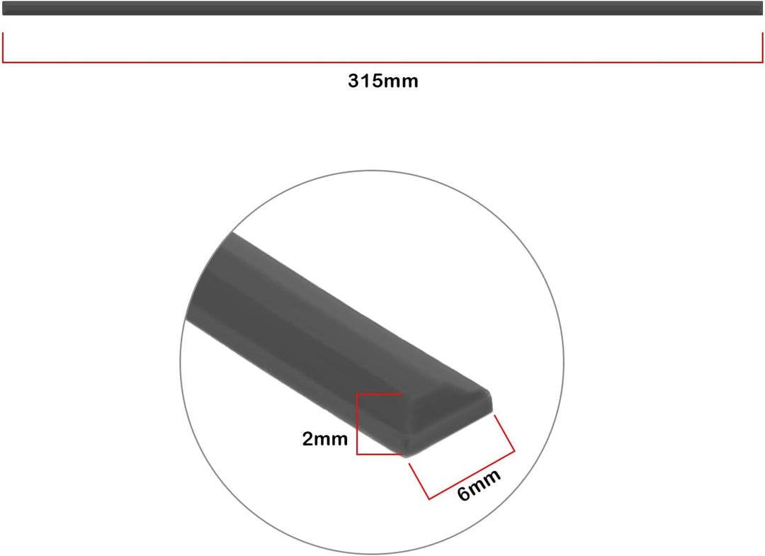 SG Store 2 Stück rutschfeste Stossstangenfussstreifen Ersatz Kompatibel mit HP Envy X360 15-DR, Envy
