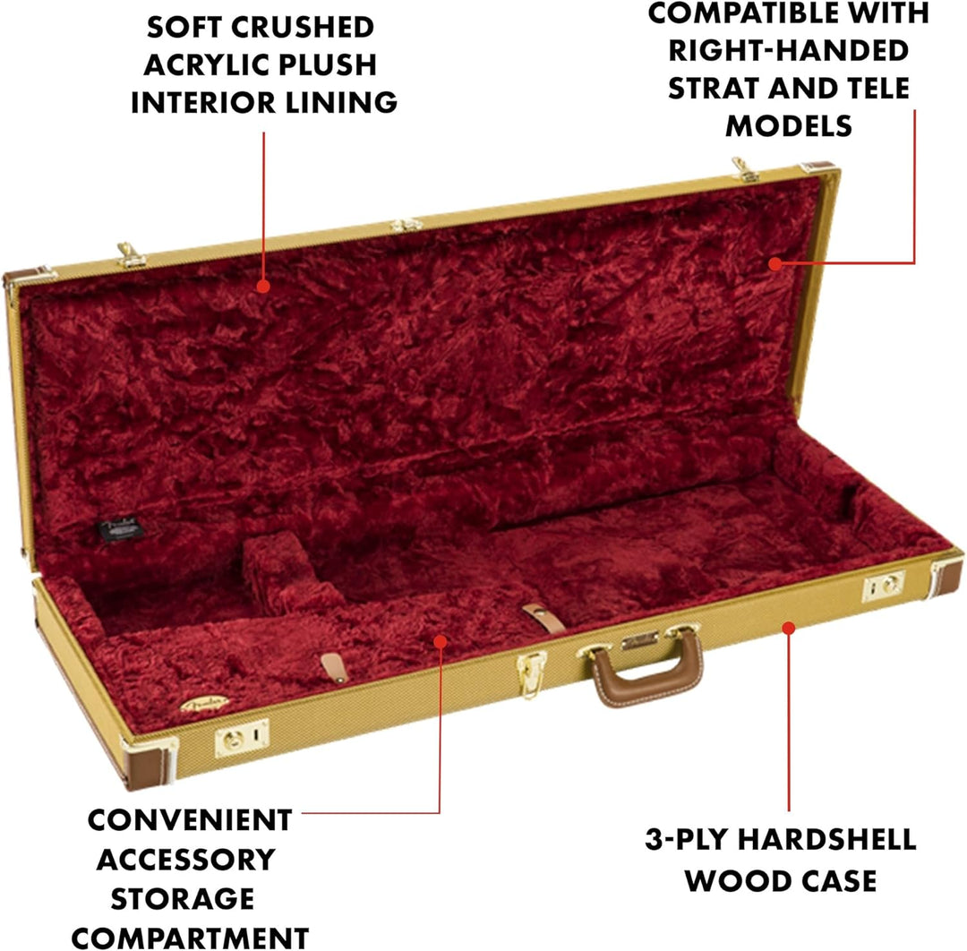 Fender Classic Series Case für Strat® und Tele®, Tweed