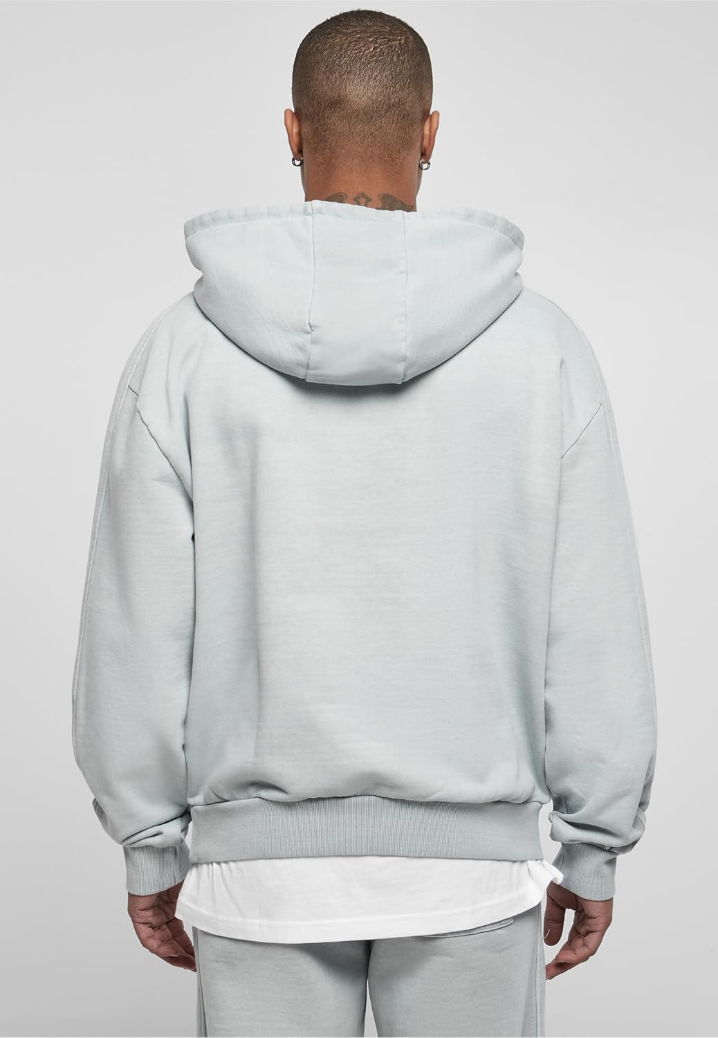 Urban Classics Herren Heavy Terry Garment Dye Hoody L Summerblue, L Summerblue