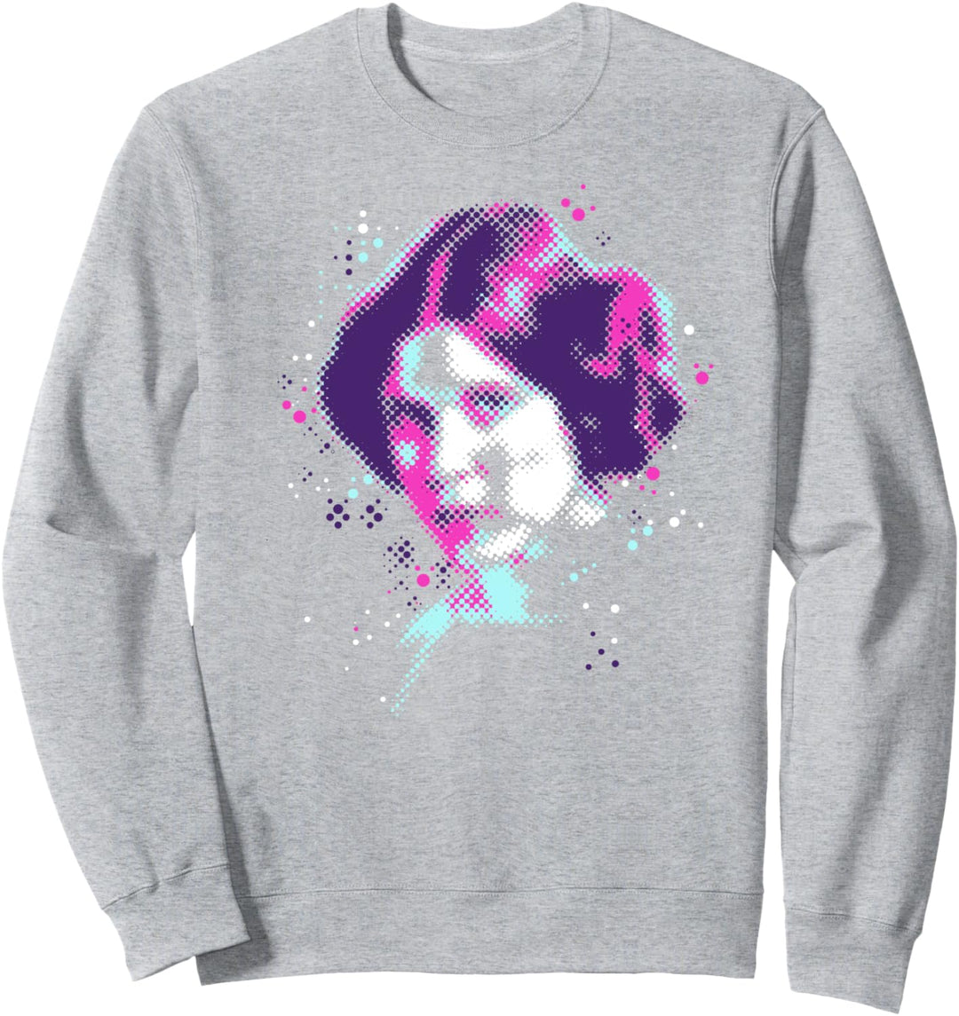 Star Wars Princess Leia Pixelated Head Shot Sweatshirt