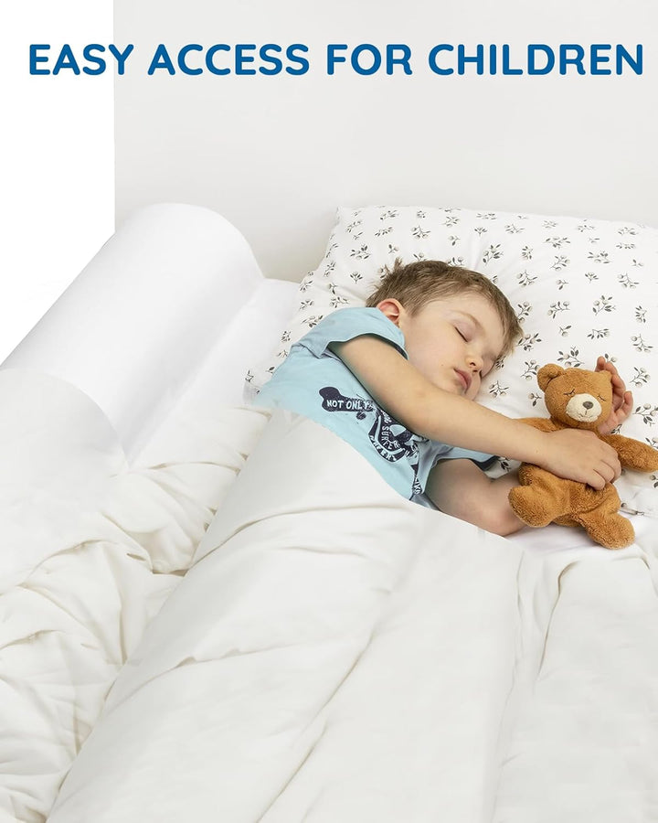 Lilian&Gema 2er Pack Rausfallschutz Bett, Aufblasbares Bettgitter Rausfallschutz, Bettkantenschutz f